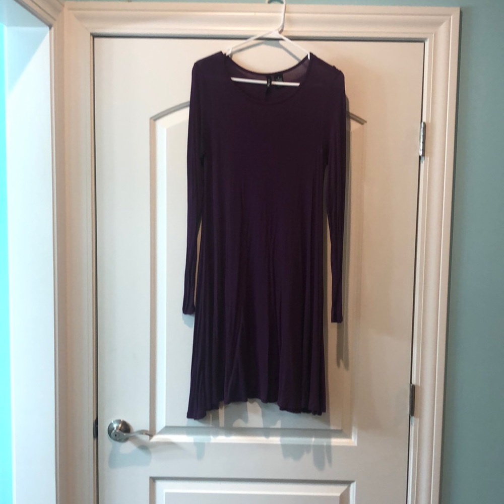 Purple Shift Dress
